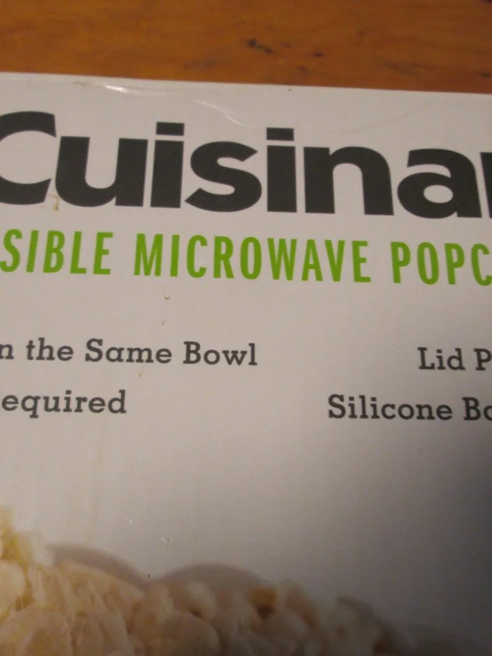 Cuisinart collapsible 10 cup microwave popcorn maker easy storage and clean up